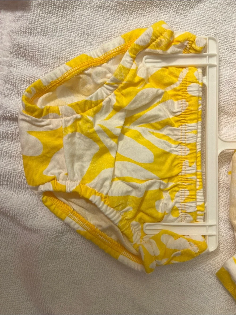Carter's Yellow and White Floral Tie-Front Dress